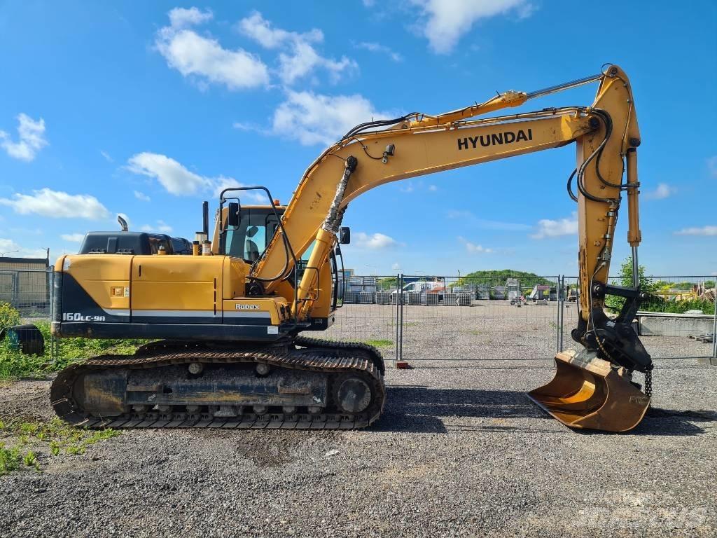 Hyundai R160LC-9A Lánctalpas kotrók