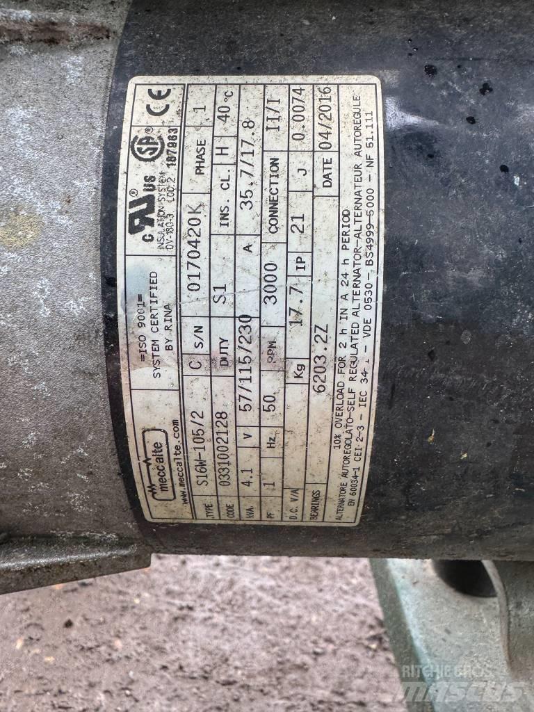  Mecc Alte 4KVA Benzin Áramfejlesztők