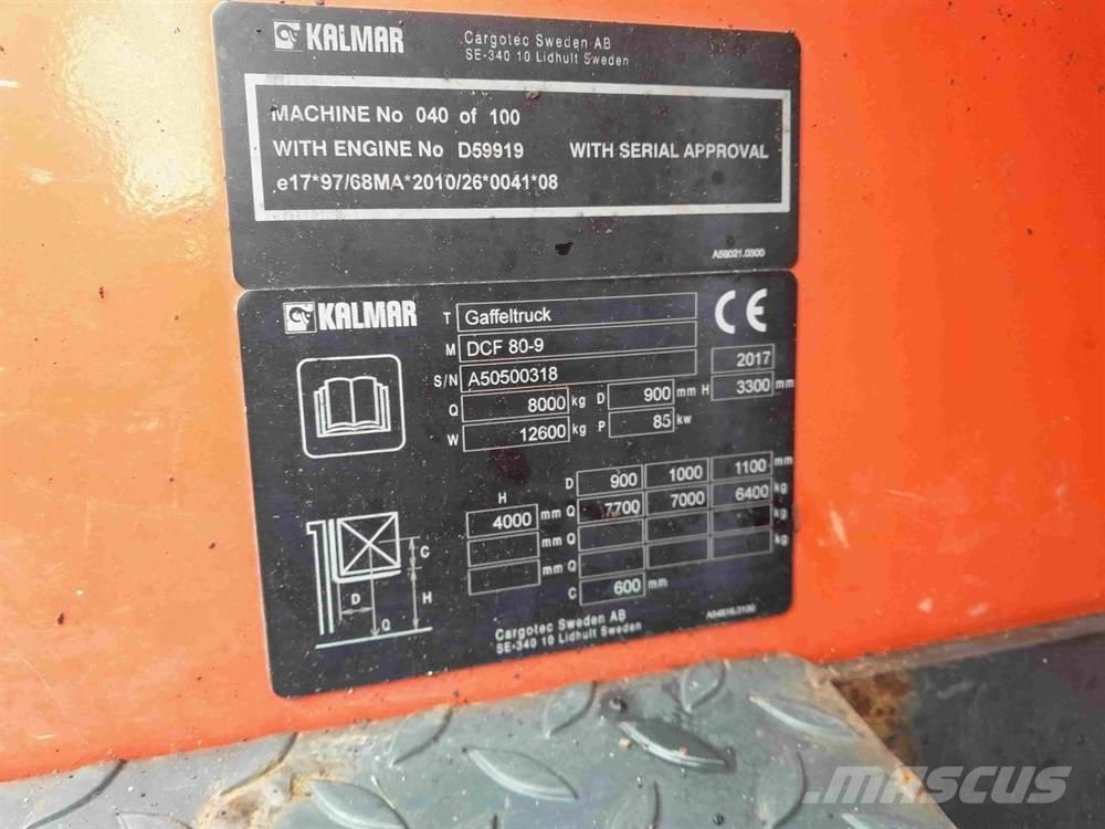 Kalmar DCF80-9 Dízel targoncák