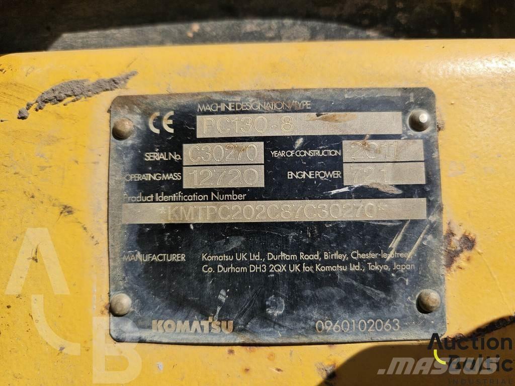 Komatsu PC130-8 Lánctalpas kotrók