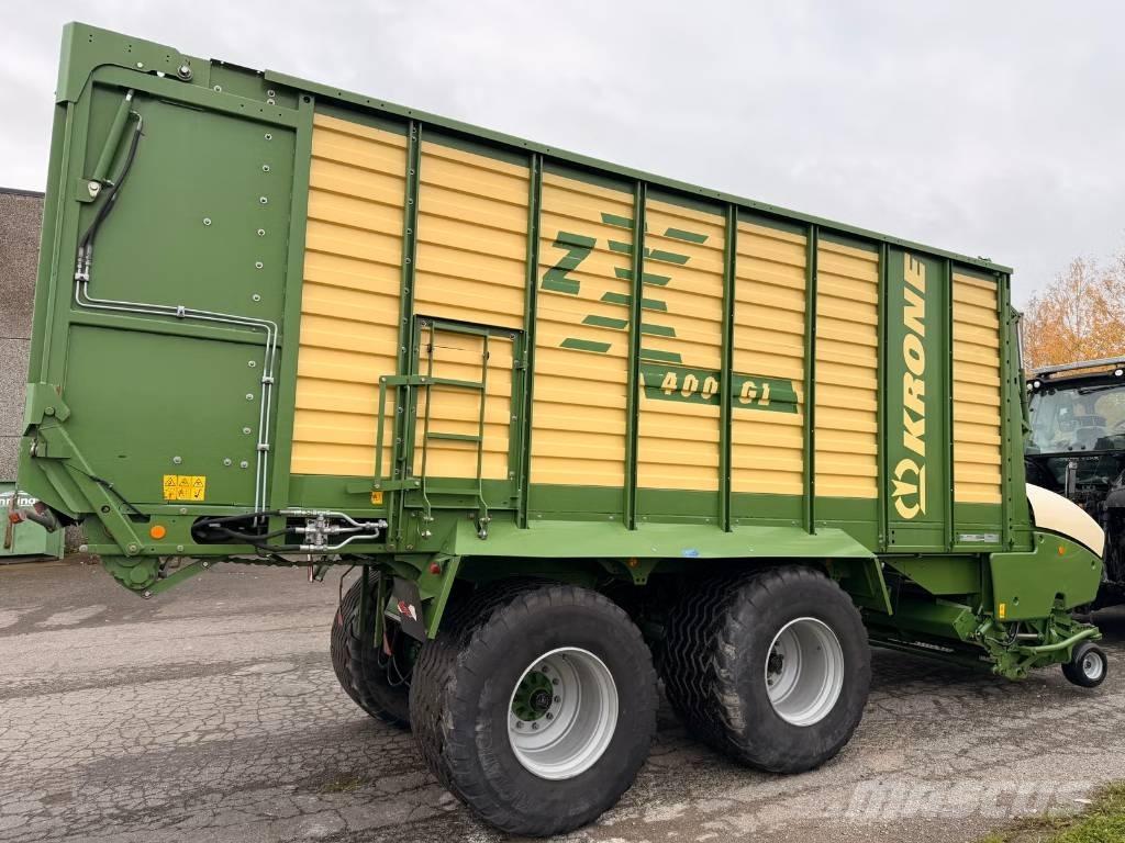 Krone ZX400GL Önrakodó pótkocsik