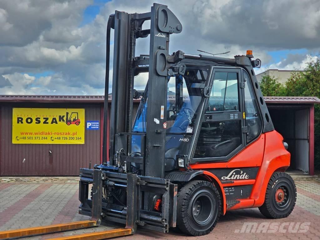 Linde H80D-02 Dízel targoncák