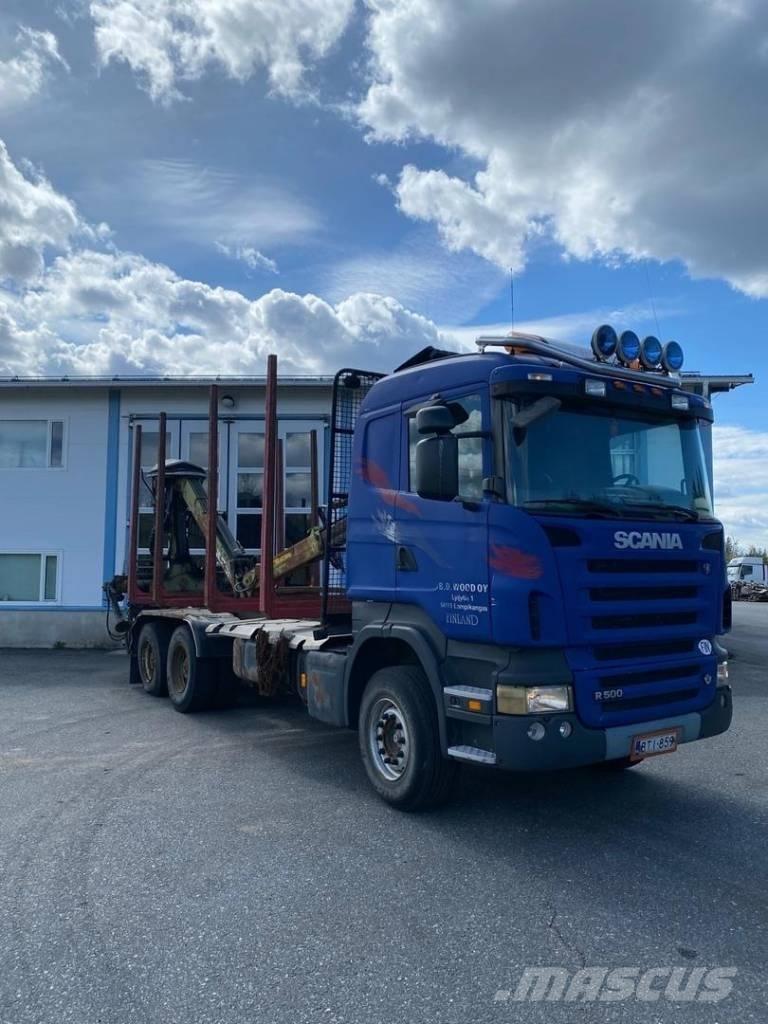 Scania R 16 Rönkszállító teherautók