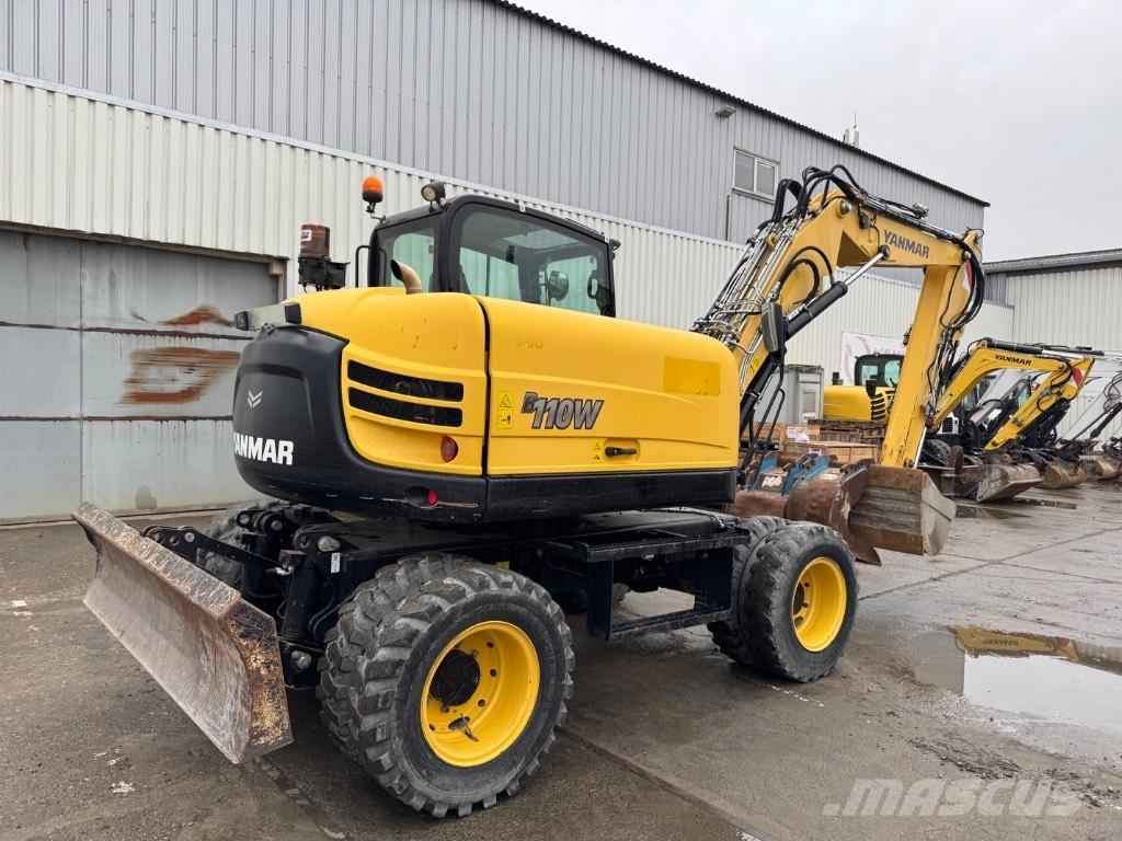 Yanmar B110W (40518) Gumikerekes kotrók