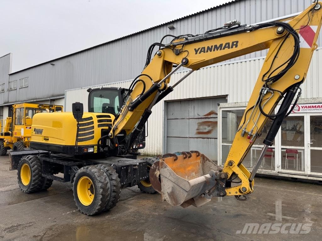Yanmar B110W (40518) Gumikerekes kotrók