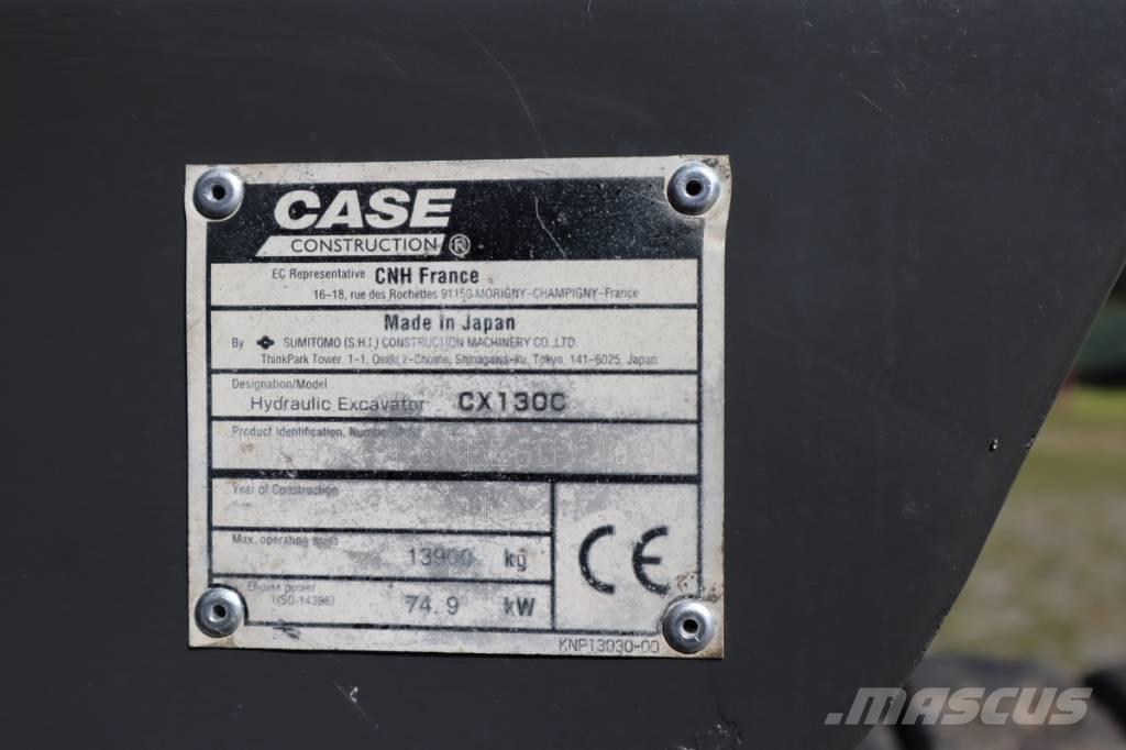 CASE CX130C Lánctalpas kotrók