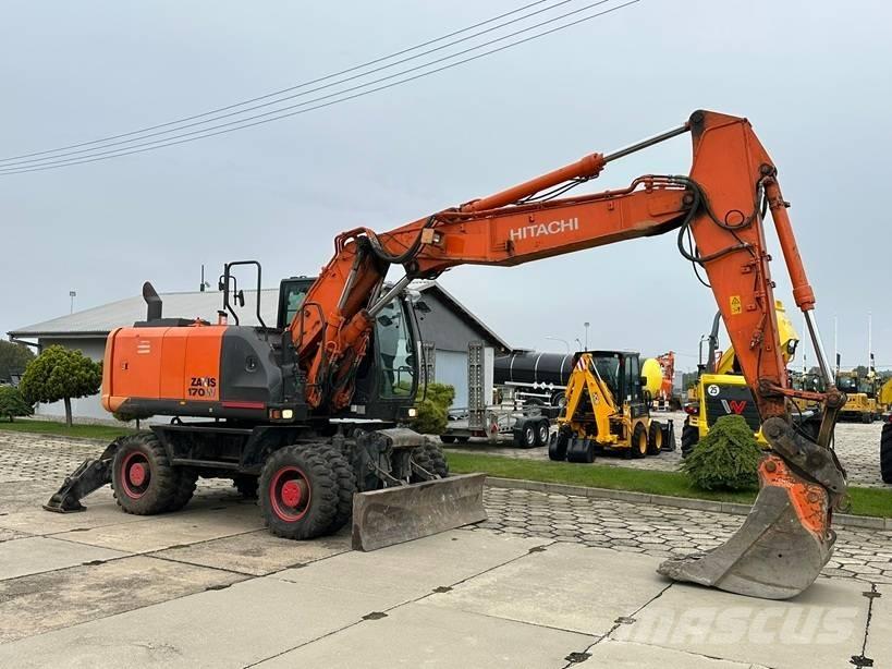 Hitachi ZX 170 W-5 B Gumikerekes kotrók