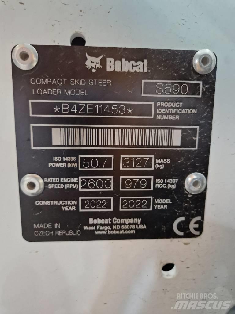 Bobcat S 590 Kompaktrakodók