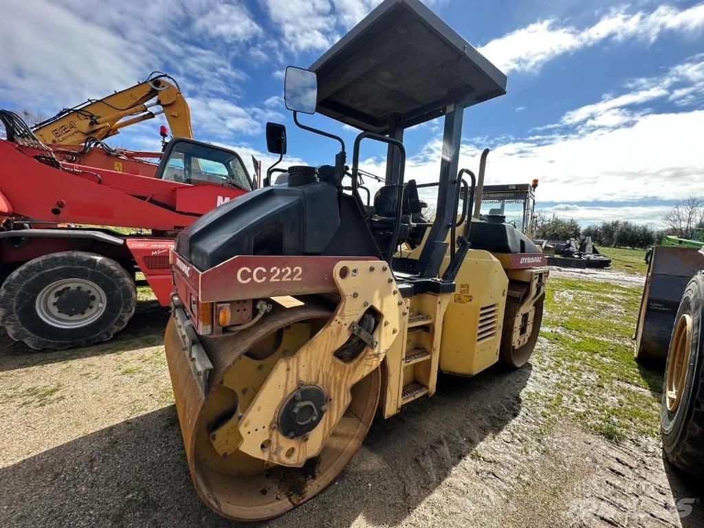 Dynapac CC 222 Ikerdobos hengerek