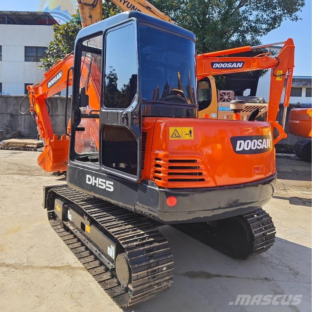 Doosan DH 55 Mini kotrók < 7t