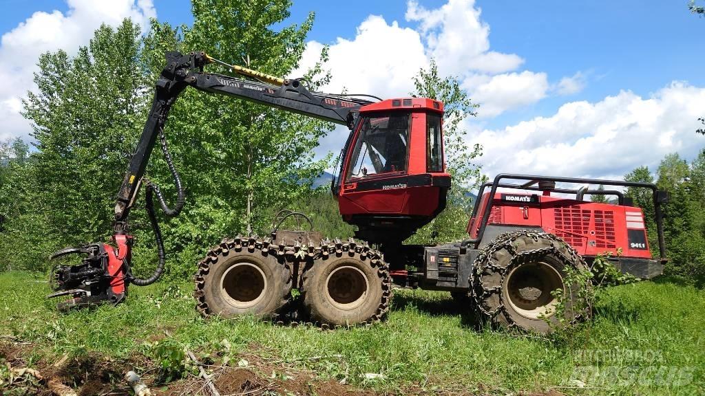 Komatsu 941.1 Betakarítók