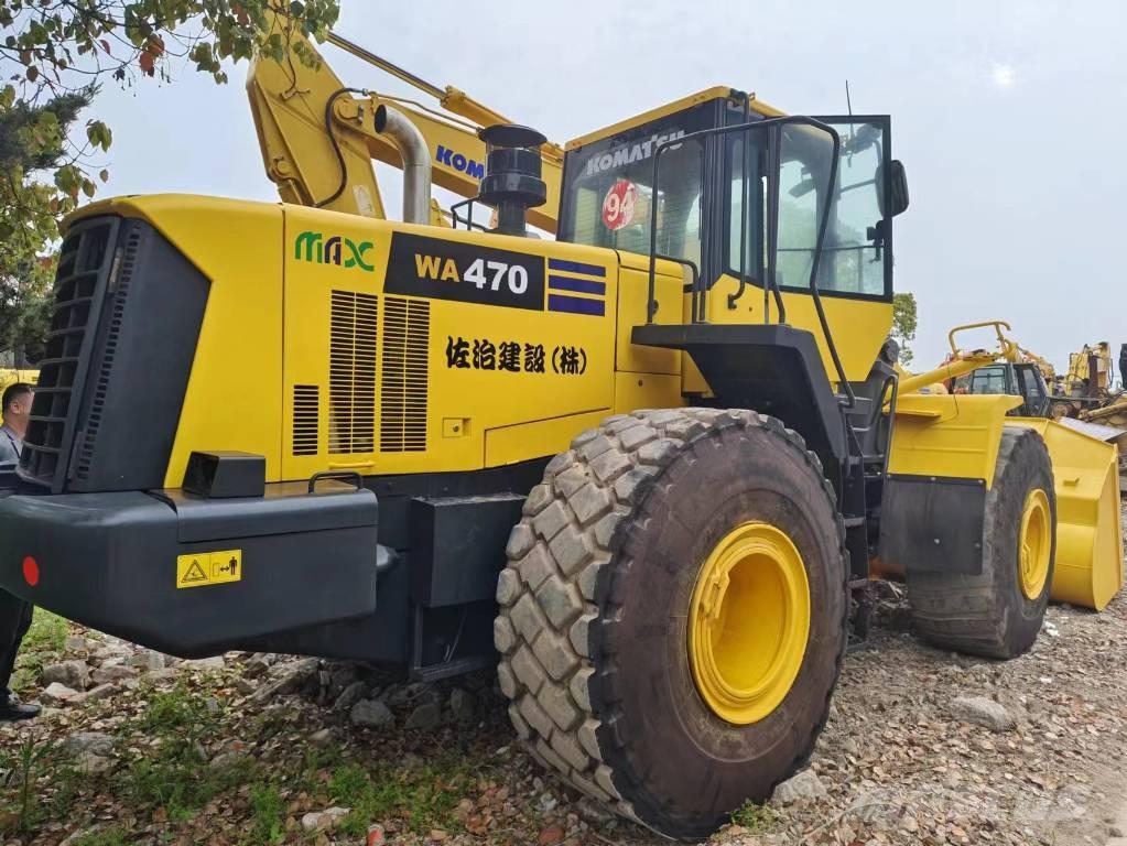Komatsu WA 470-6 Gumikerekes homlokrakodók