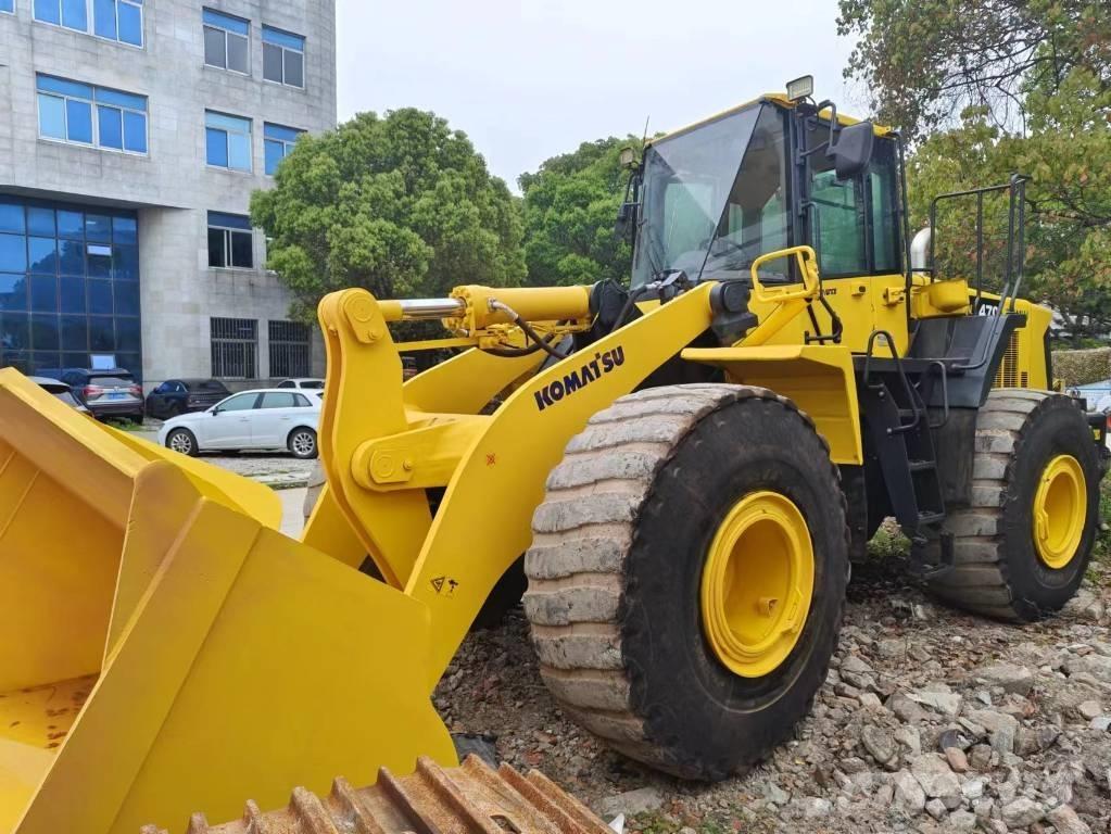 Komatsu WA 470-6 Gumikerekes homlokrakodók