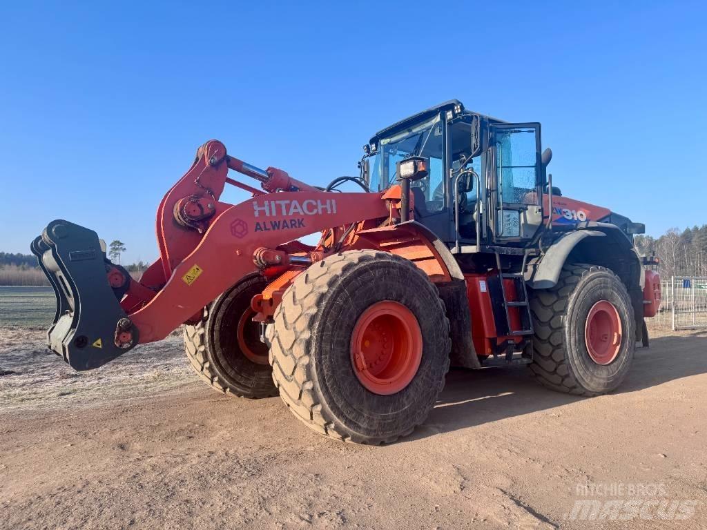 Hitachi ZW 310-6 Gumikerekes homlokrakodók