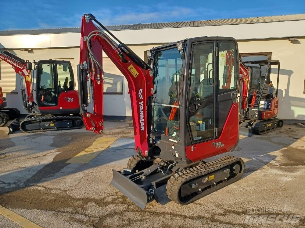 Yanmar SV19 Mini kotrók < 7t