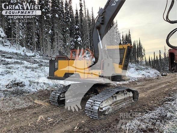 Volvo EC250EL Betakarítók