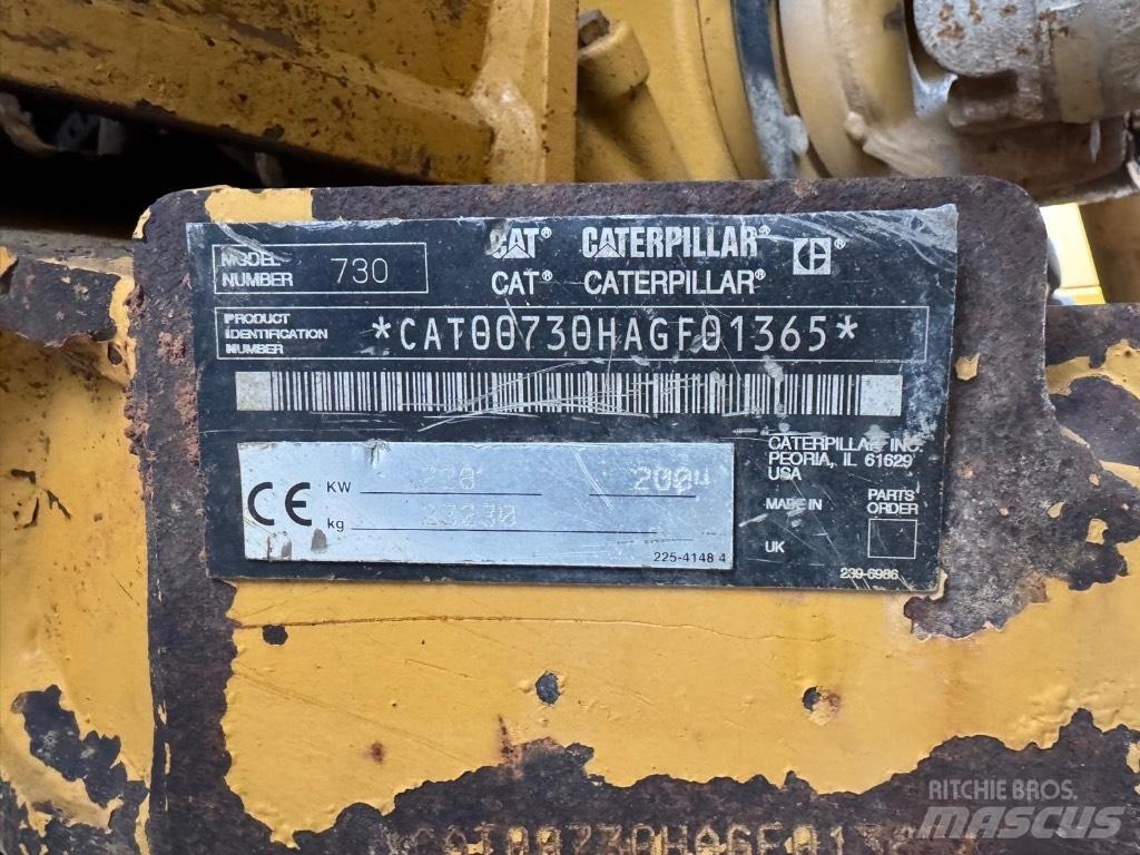 CAT 730 Csuklósdömperek