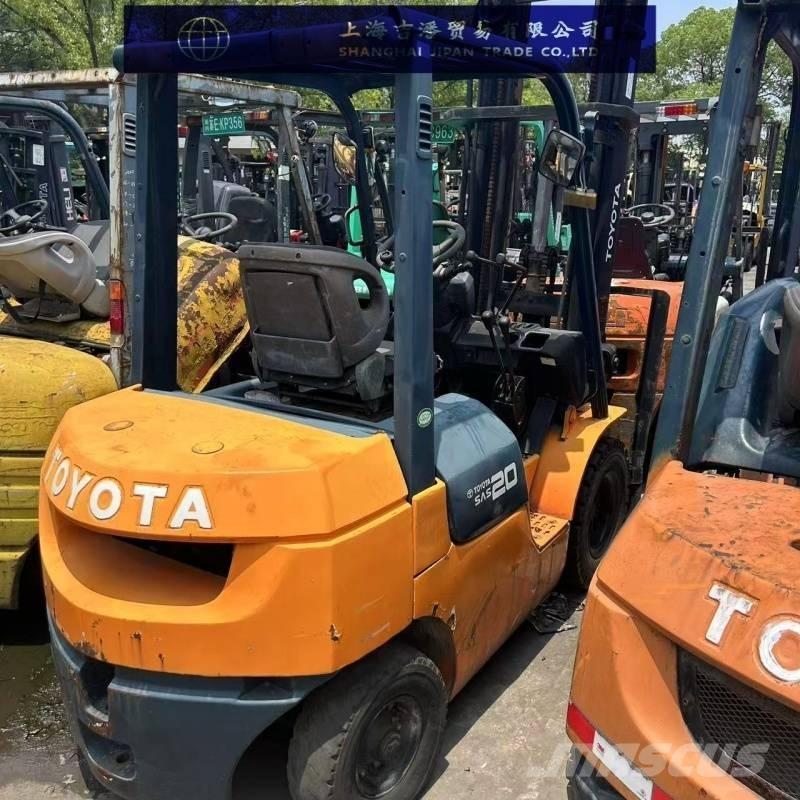Toyota FGZN20 Dízel targoncák