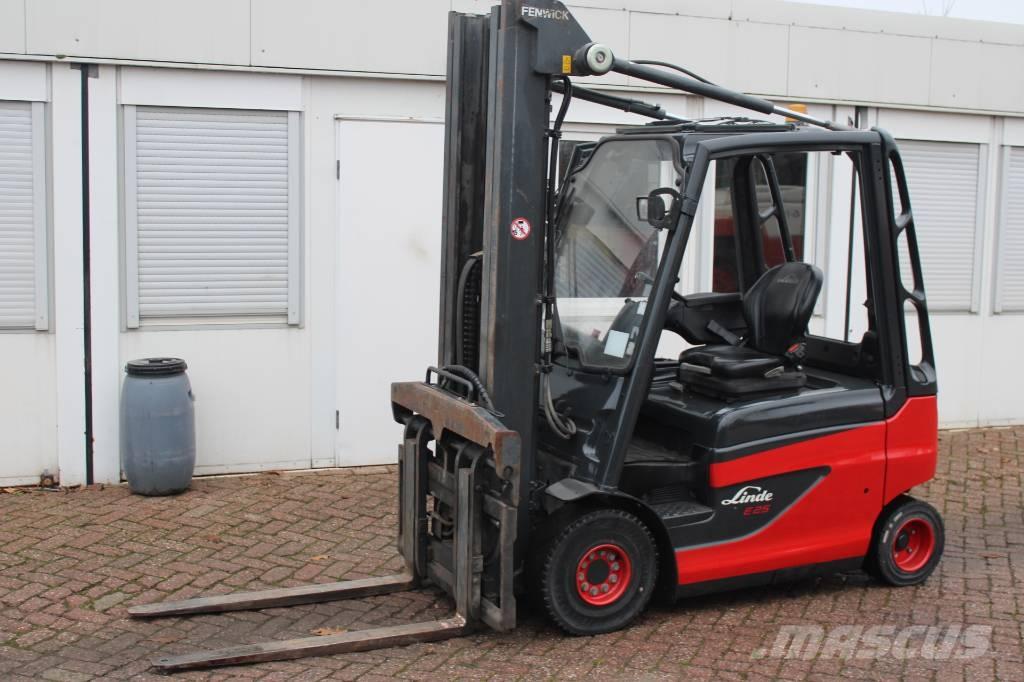 Linde E 25-01 Elektromos targoncák