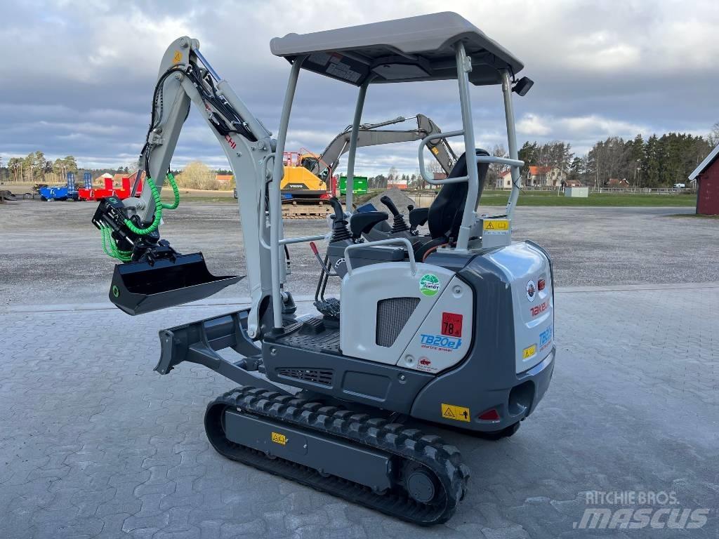 Takeuchi TB20E Mini kotrók < 7t