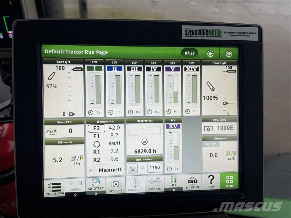 John Deere 7230R Traktorok