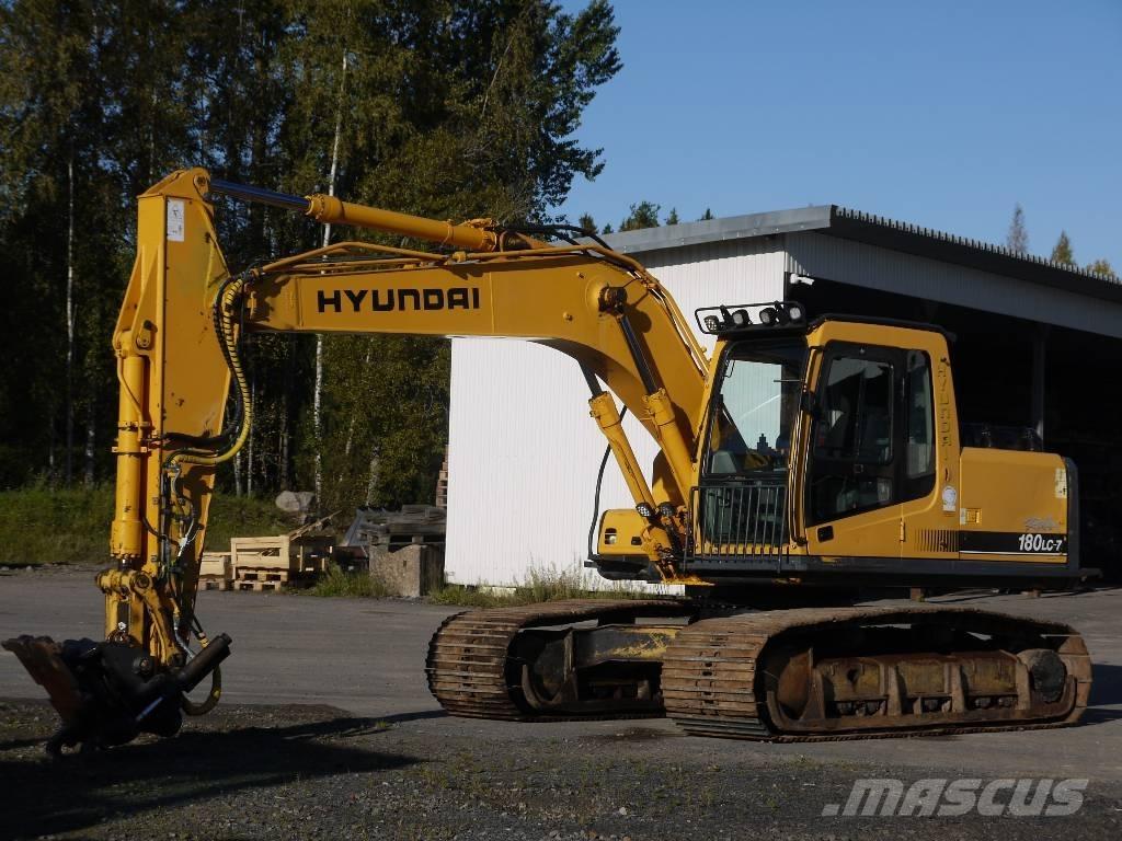 Hyundai R 180 LC-7 Lánctalpas kotrók