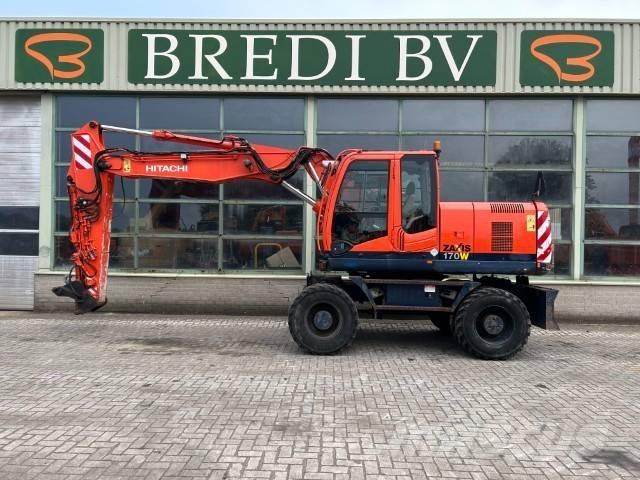 Hitachi ZX 170 W-3 Gumikerekes kotrók