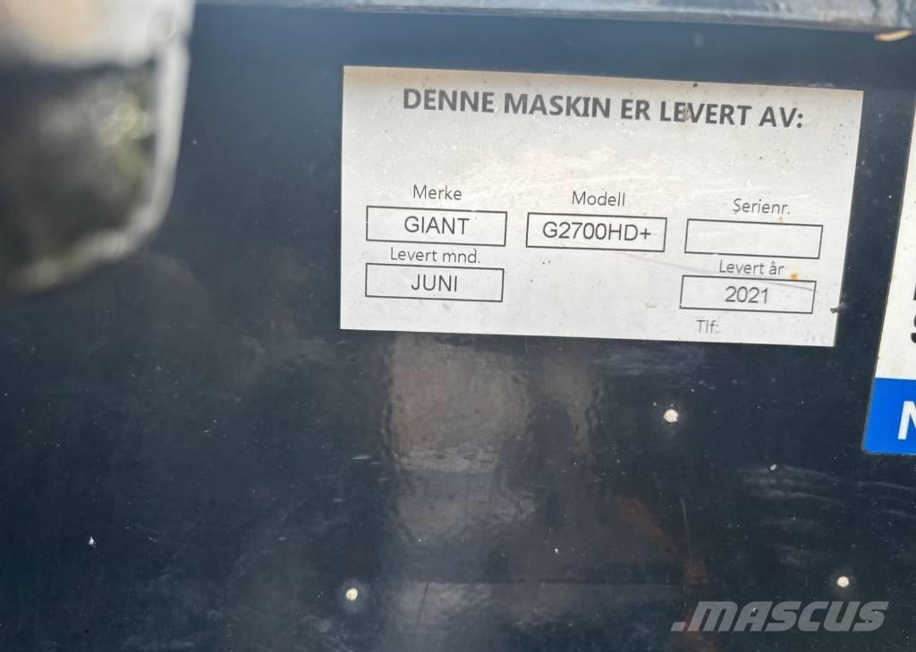 GiANT G 2700 HD Mini homlokrakodók