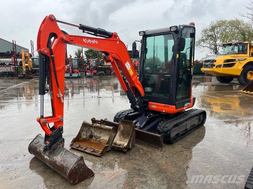 Kubota U 27-4 Mini kotrók < 7t
