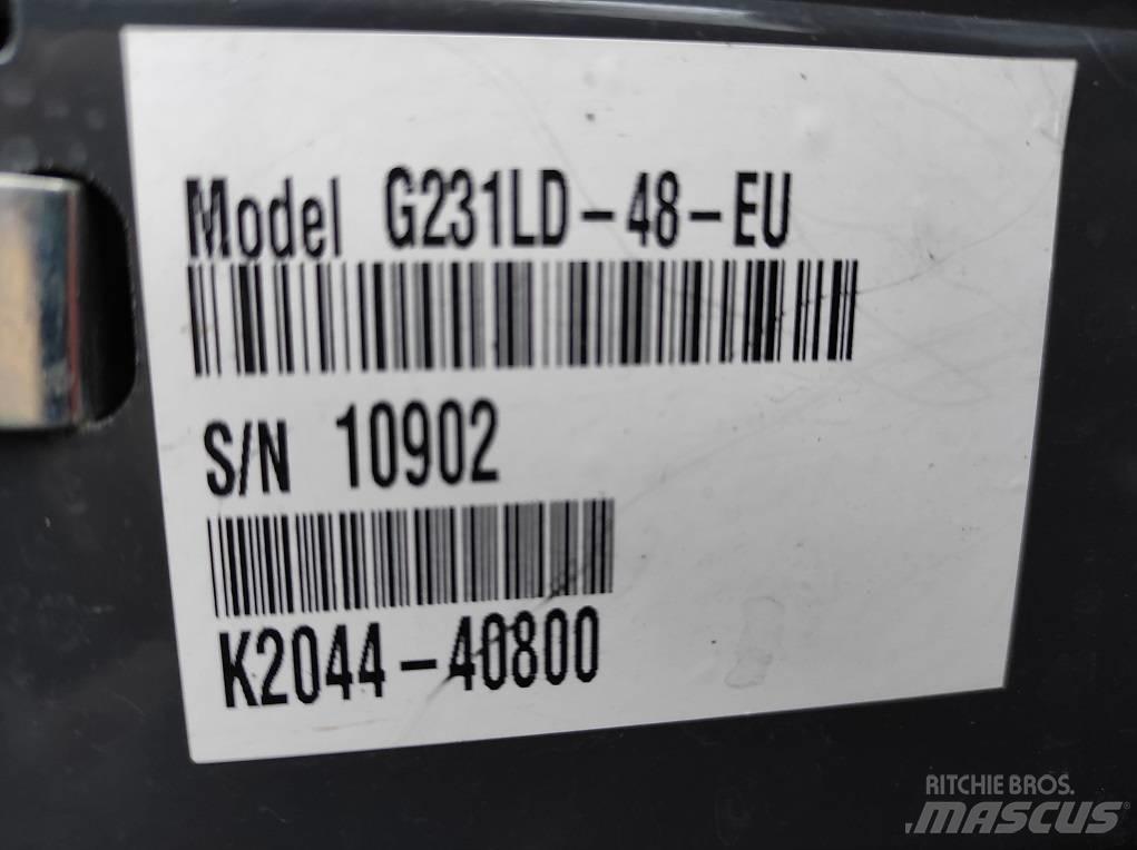 Kubota G231 LD Ráülős fűnyírók