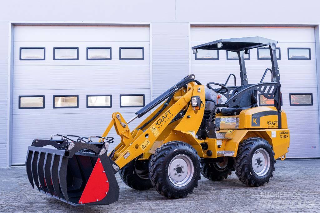 Kraft K190H Gumikerekes homlokrakodók