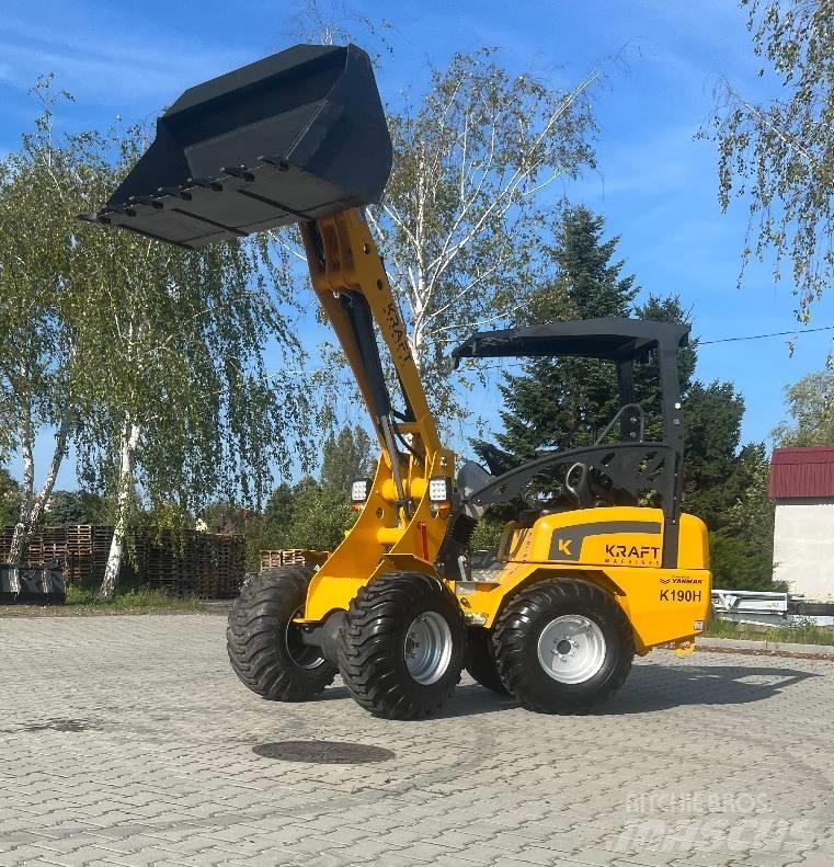 Kraft K190H Gumikerekes homlokrakodók