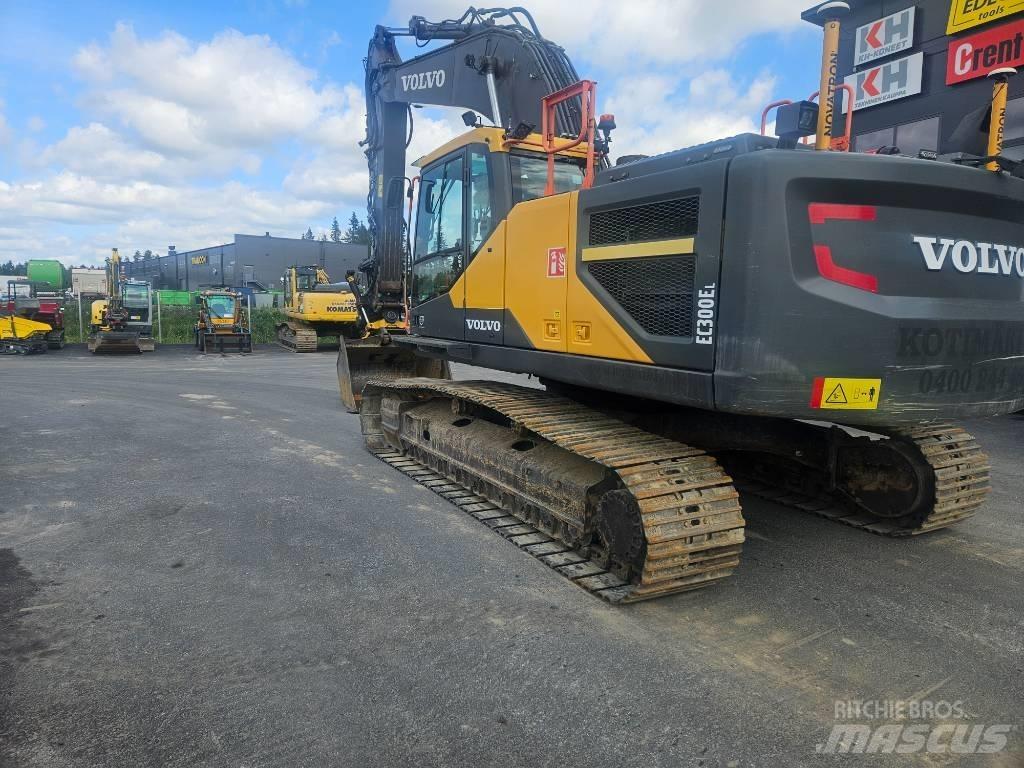 Volvo EC 300 EL + 3D Lánctalpas kotrók