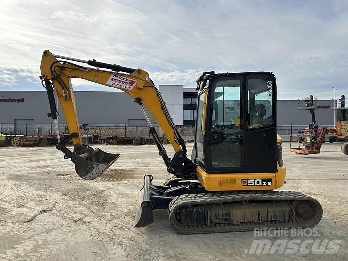 JCB 50Z-2 Lánctalpas kotrók