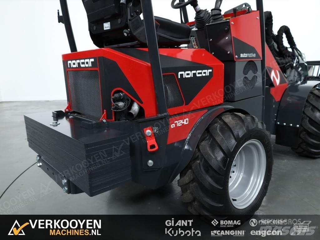 Norcar a7240 Gumikerekes homlokrakodók