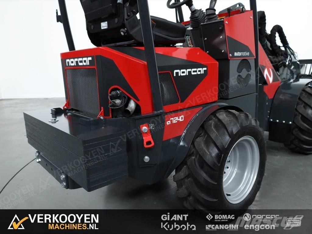 Norcar a7240 Gumikerekes homlokrakodók