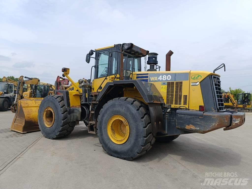 Komatsu WA 480-6 Gumikerekes homlokrakodók