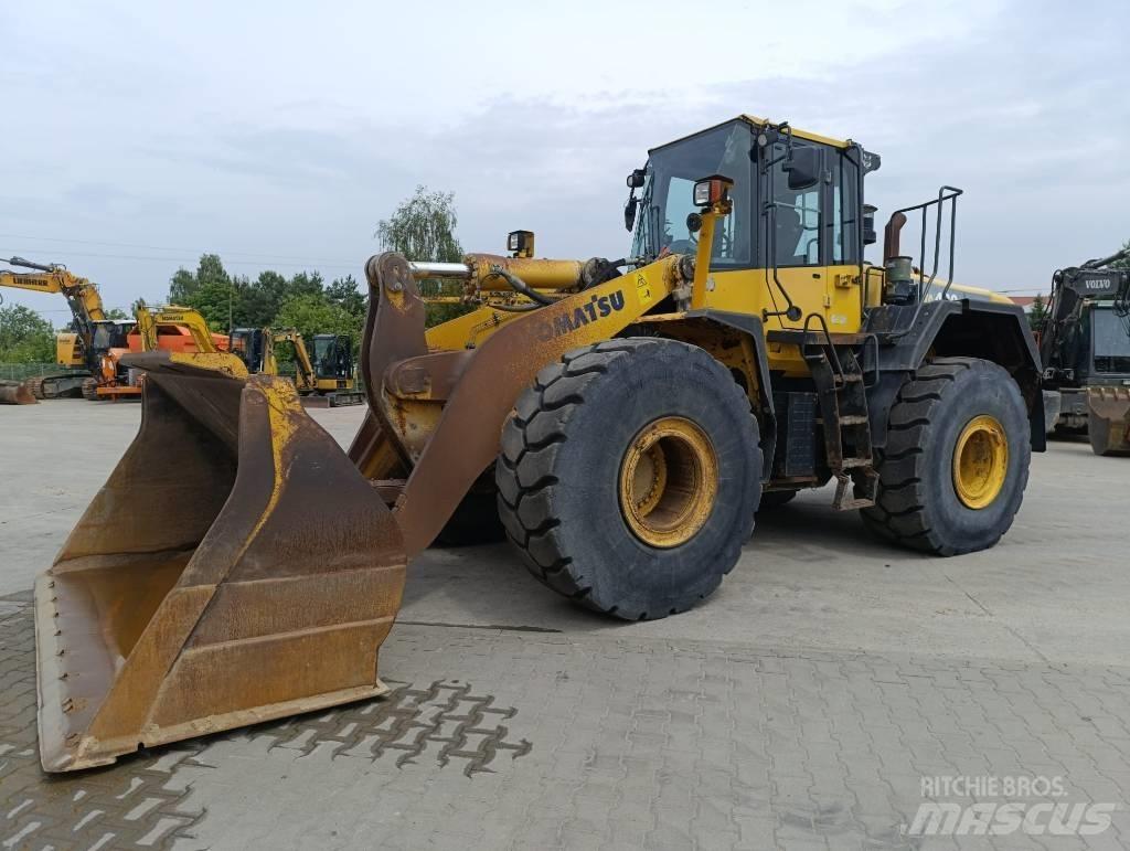 Komatsu WA 480-6 Gumikerekes homlokrakodók
