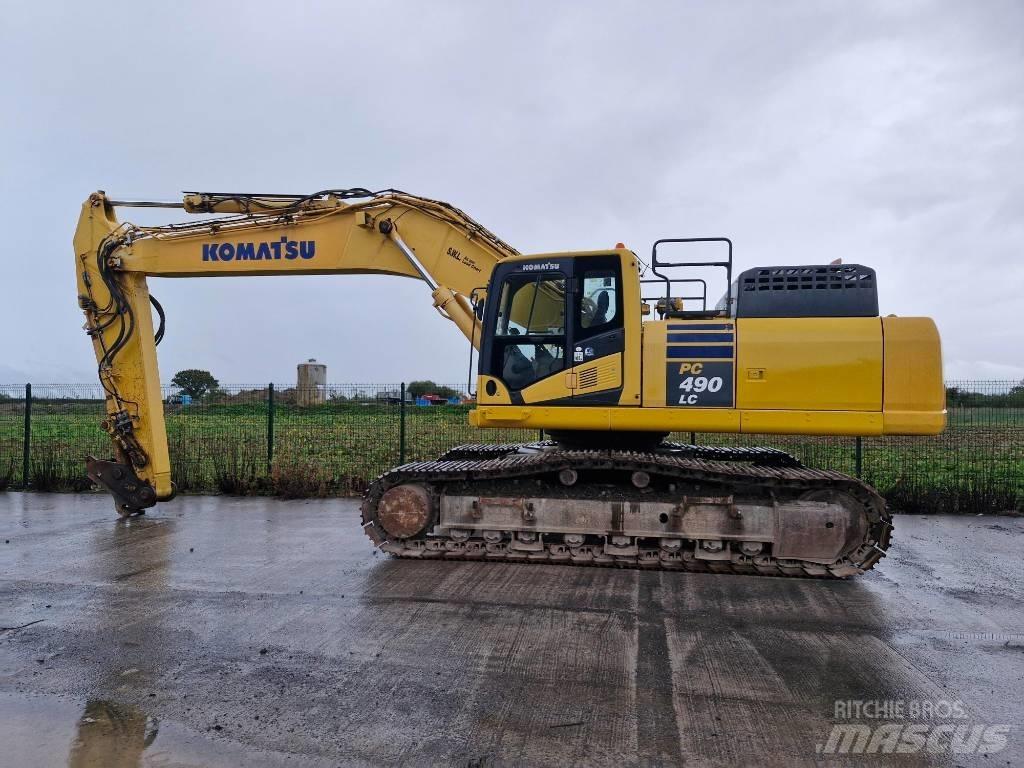 Komatsu PC 490 - 10 Lánctalpas kotrók