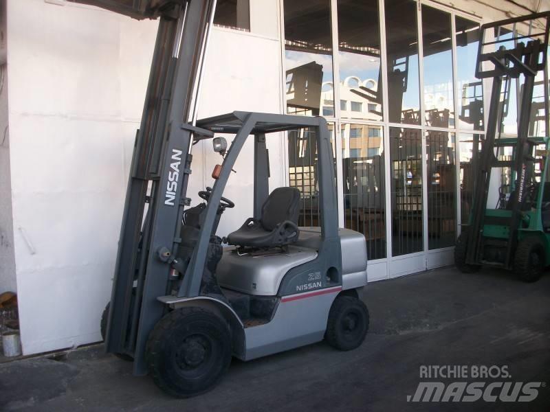 Nissan PL02A25 Gázüzemű targoncák