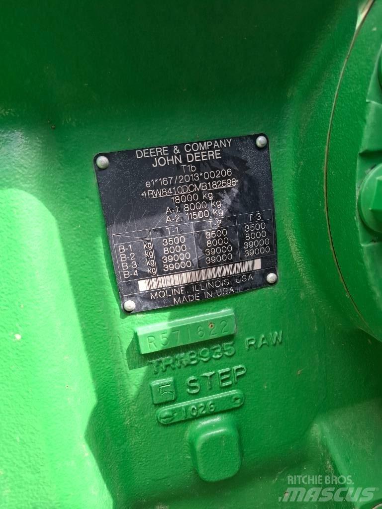 John Deere 8R410 Traktorok