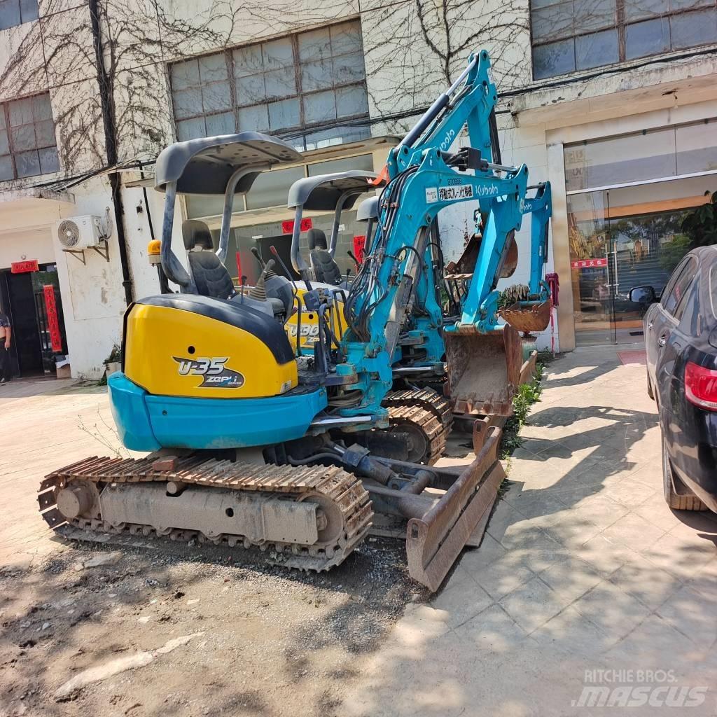 Kubota U-35 Mini kotrók < 7t