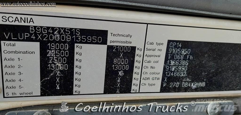 Scania P270 Fülkés alváz