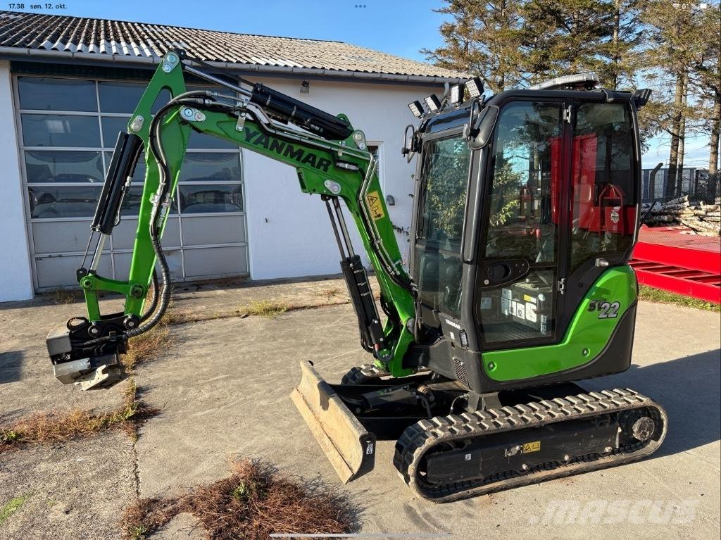 Yanmar SV 22 Mini kotrók < 7t