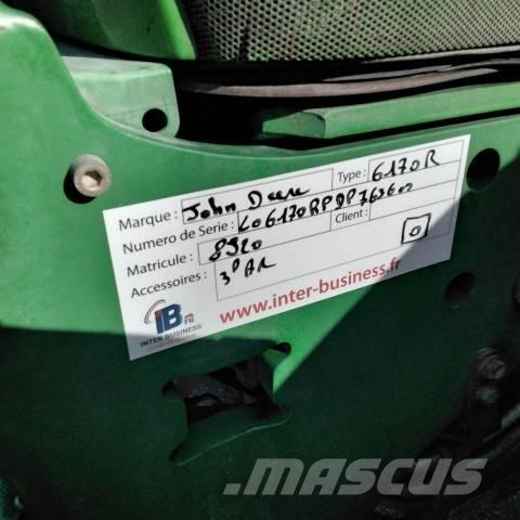 John Deere 6170 R Traktorok