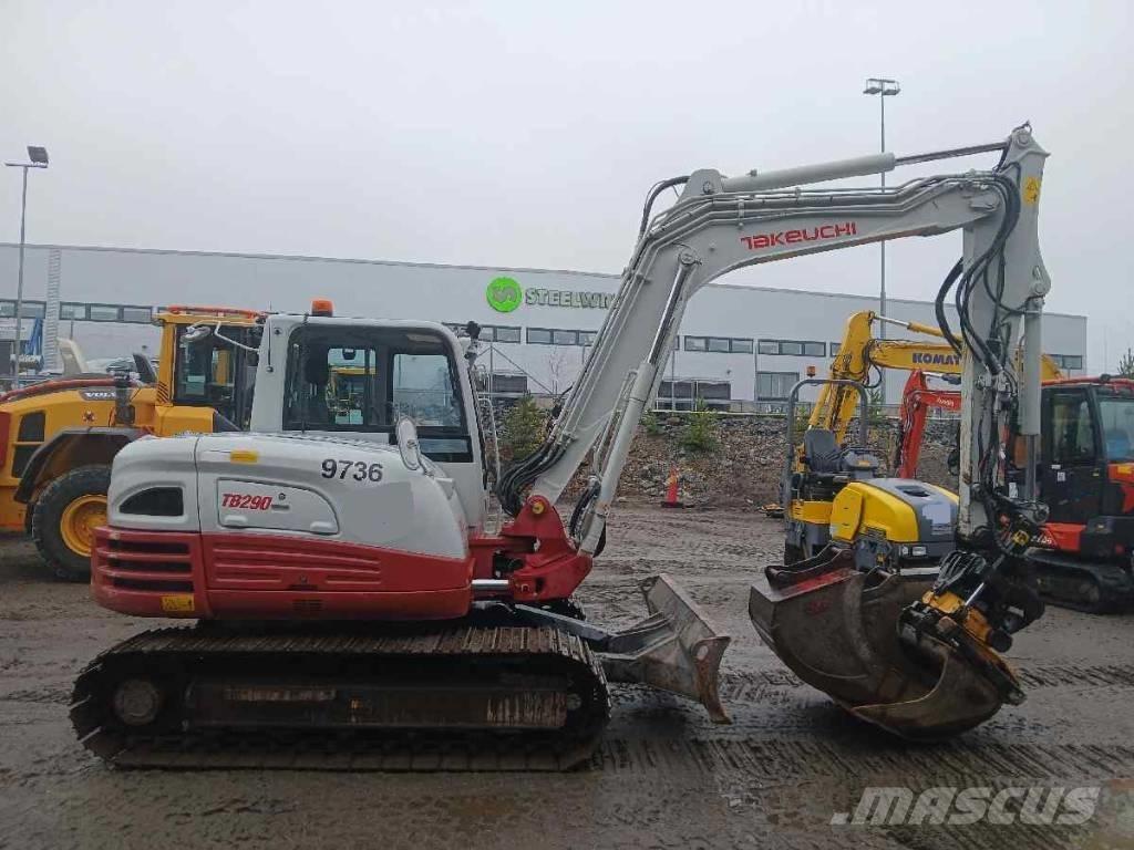 Takeuchi TB 290 Közepes (midi) kotrók 7 t - 12 t