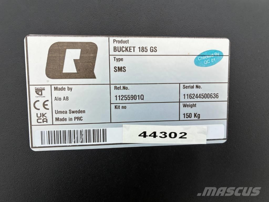 Ålö 185 GS Homlokrakodó tartozékok