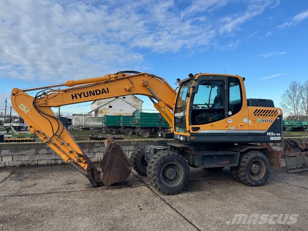 Hyundai R140W-9A Gumikerekes kotrók