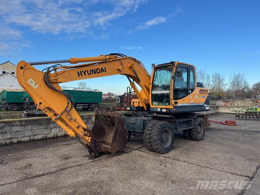 Hyundai R140W-9A Gumikerekes kotrók