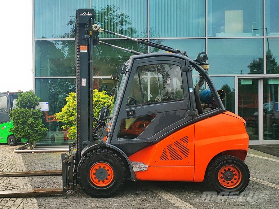 Linde H50T-01 Gázüzemű targoncák